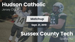 Matchup: Hudson Catholic vs. Sussex County Tech  2019