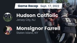 Recap: Hudson Catholic  vs. Monsignor Farrell  2022