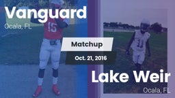 Matchup: Vanguard vs. Lake Weir  2016