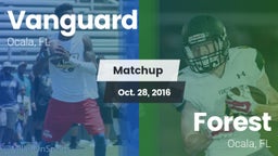 Matchup: Vanguard vs. Forest  2016