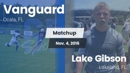 Matchup: Vanguard vs. Lake Gibson  2016