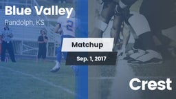 Matchup: Blue Valley vs. Crest 2017