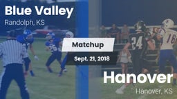 Matchup: Blue Valley vs. Hanover  2018