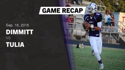 Recap: Dimmitt  vs. Tulia  2015