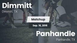 Matchup: Dimmitt vs. Panhandle  2016