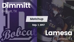 Matchup: Dimmitt vs. Lamesa  2017