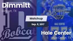 Matchup: Dimmitt vs. Hale Center  2017