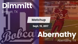 Matchup: Dimmitt vs. Abernathy  2017