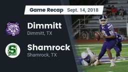Recap: Dimmitt  vs. Shamrock  2018