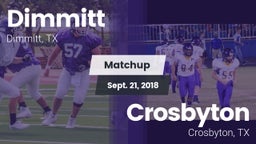 Matchup: Dimmitt vs. Crosbyton  2018