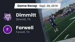 Recap: Dimmitt  vs. Farwell  2018