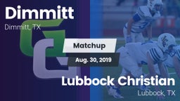 Matchup: Dimmitt vs. Lubbock Christian  2019