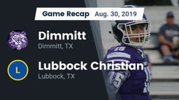 Recap: Dimmitt  vs. Lubbock Christian  2019