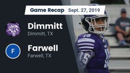 Recap: Dimmitt  vs. Farwell  2019