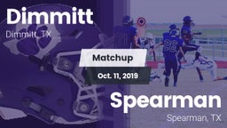 Matchup: Dimmitt vs. Spearman  2019