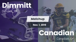 Matchup: Dimmitt vs. Canadian  2019