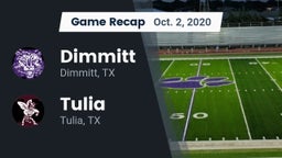 Recap: Dimmitt  vs. Tulia  2020