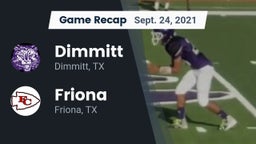 Recap: Dimmitt  vs. Friona  2021