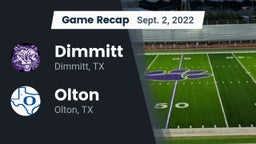 Recap: Dimmitt  vs. Olton  2022