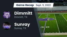 Recap: Dimmitt  vs. Sunray  2022