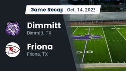 Recap: Dimmitt  vs. Friona  2022