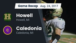 Recap: Howell  vs. Caledonia  2017