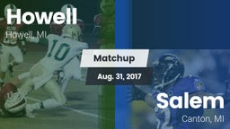 Matchup: Howell vs. Salem  2017