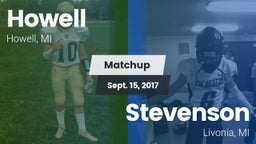 Matchup: Howell vs. Stevenson  2017