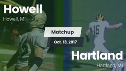 Matchup: Howell vs. Hartland  2017