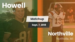 Matchup: Howell vs. Northville  2018