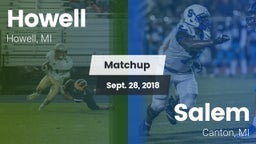 Matchup: Howell vs. Salem  2018