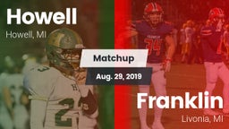 Matchup: Howell vs. Franklin  2019