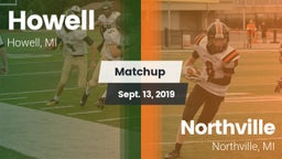 Matchup: Howell vs. Northville  2019