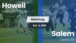 Matchup: Howell vs. Salem  2019