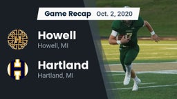 Recap: Howell vs. Hartland  2020