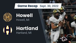 Recap: Howell  vs. Hartland  2022