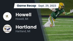 Recap: Howell  vs. Hartland  2023