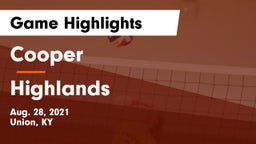 Cooper  vs Highlands  Game Highlights - Aug. 28, 2021