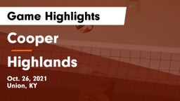 Cooper  vs Highlands  Game Highlights - Oct. 26, 2021
