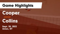 Cooper  vs Collins  Game Highlights - Sept. 30, 2022