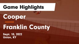 Cooper  vs Franklin County  Game Highlights - Sept. 10, 2022