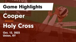 Cooper  vs Holy Cross  Game Highlights - Oct. 12, 2023