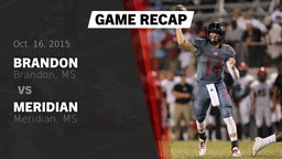 Recap: Brandon  vs. Meridian  2015