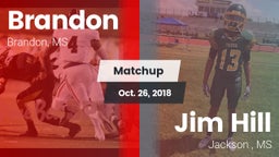 Matchup: Brandon vs. Jim Hill  2018