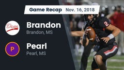 Recap: Brandon  vs. Pearl  2018