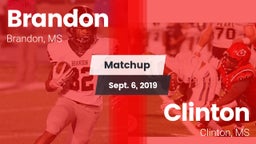Matchup: Brandon vs. Clinton  2019