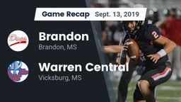 Recap: Brandon  vs. Warren Central  2019