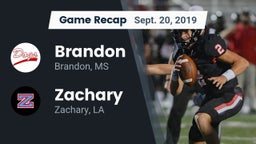 Recap: Brandon  vs. Zachary  2019