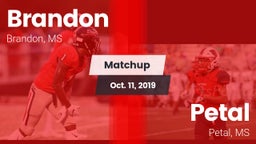Matchup: Brandon vs. Petal  2019