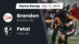 Recap: Brandon  vs. Petal  2019